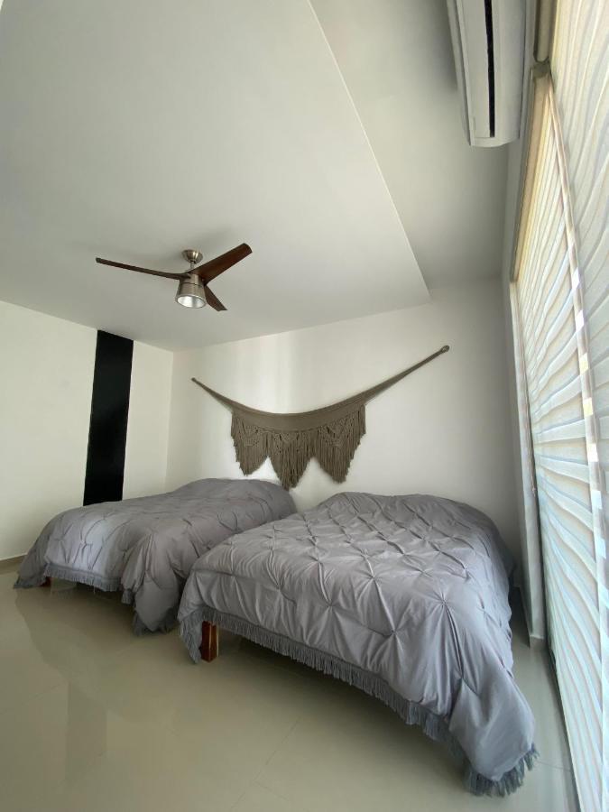 Angelina 28 Beachfront And Family Apartments - Modern And Relaxing Long Stays - 20 Min From Cancun Airport Пуерто Морелос Екстериор снимка